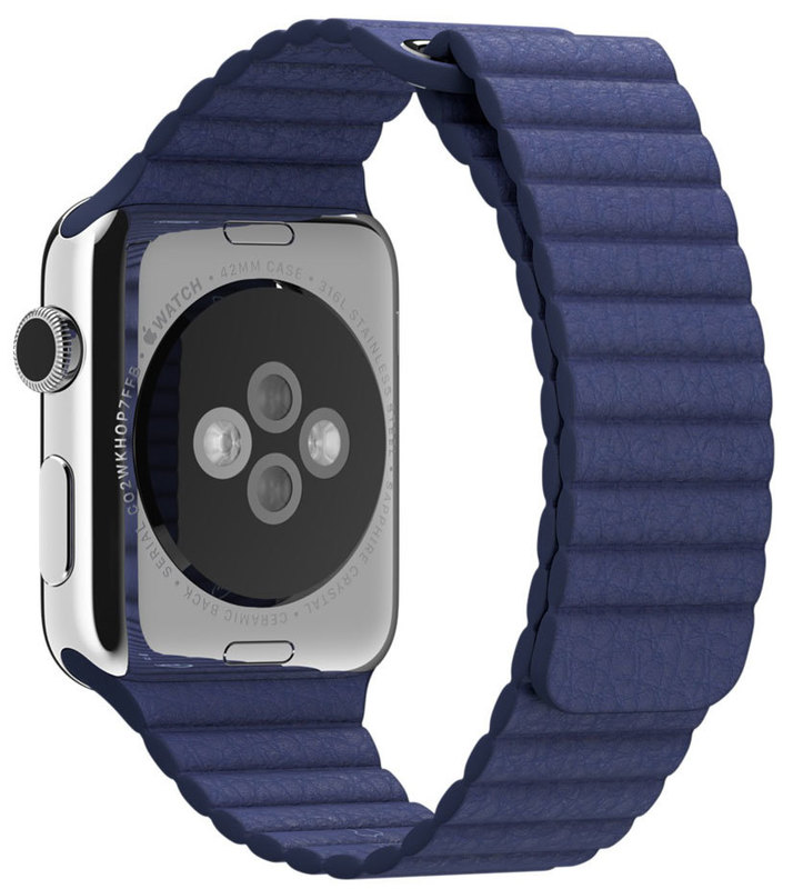 Ремінець Vilo Leather Loop (Blue) для Apple Watch 42mm фото