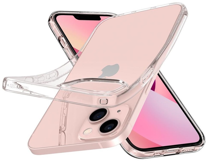 Чохол Spigen для iPhone 13 Liquid Crystal (Crystal Clear) ACS03515 - фото - №7