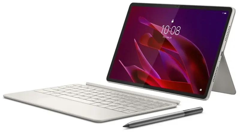 Lenovo Yoga Tab 12/256GB Wi-Fi Seashell + Pen and Keyboard (ZAG60180UA) - фото - №2