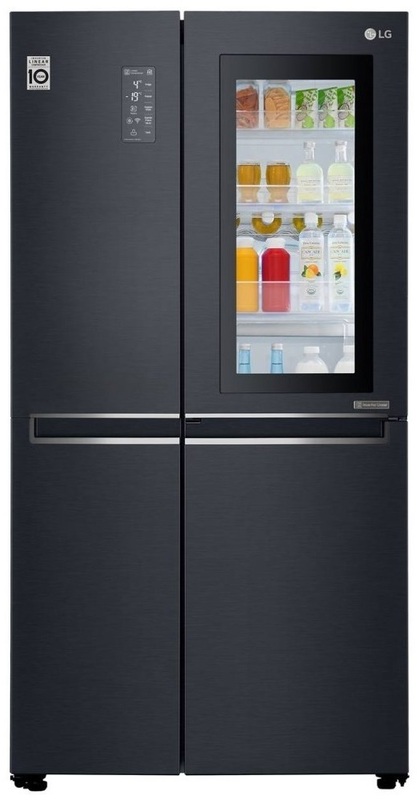 Side-by-side холодильник LG GC-Q247CAMT - фото - №4