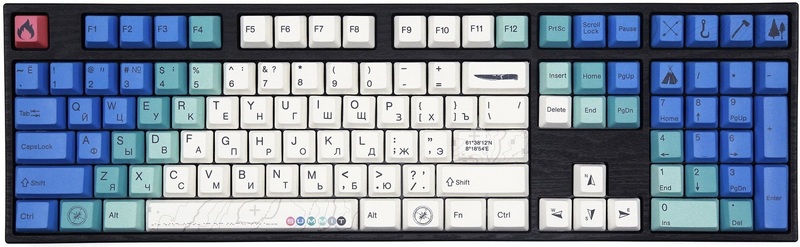 Клавіатура Varmilo MA108M V2 Summit R2 (A36A022A8A3A06A007) - фото - №0