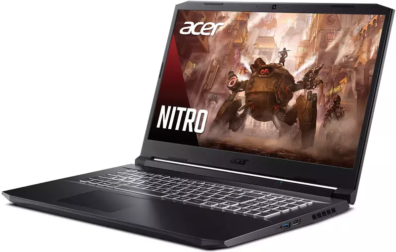 Ноутбук Acer Nitro 5 AN517-41-R9ZQ Shale Black (NH.QBHEU.00G) фото