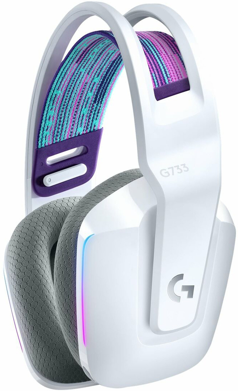 Ігрова гарнітура Logitech G733 Lightspeed Wireless RGB Gaming Headset (White) 981-000883 фото