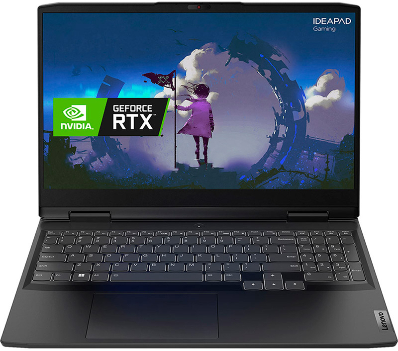 Ноутбук Lenovo IdeaPad Gaming 3 16IAH7 Onyx Grey (82SA00G7RA) фото