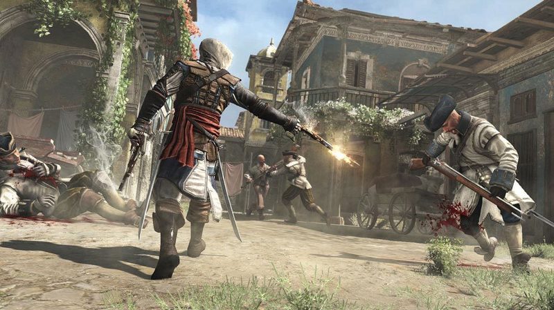 Диск Assassin's Creed IV: Чорний прапор (Blu-ray, Russian version) для PS4 (8112653) фото