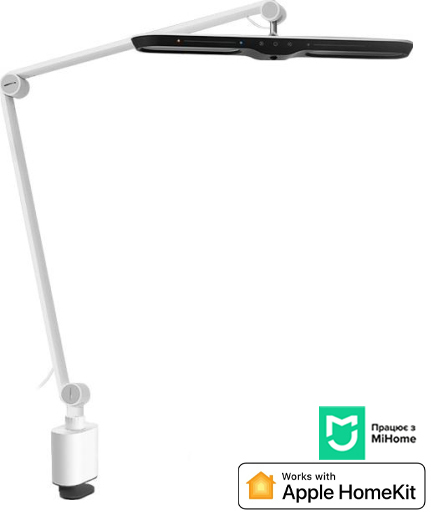 Настільна смарт-лампа Yeelight LED Light-sensitive desk lamp V1 Pro (Clamping version) Apple Homekit YLTD13YL фото