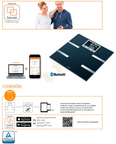 Смарт-ваги Beurer BF 720 (Black) - фото - №6