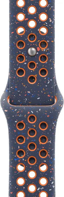 Ремінець для годинника Apple Watch 42/41/40mm Blue Flame Nike Sport Band - S/M - фото - №0