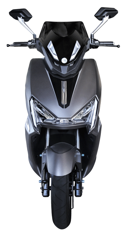 Електроскутер AIMA Tiger (Silver) - фото - №2