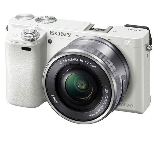 Sony Alpha 6000 Kit 16-50mm White (ILCE6000LW.CEC) фото