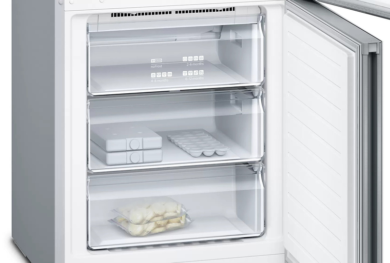 Двокамерний холодильник Siemens KG49NLW30U фото