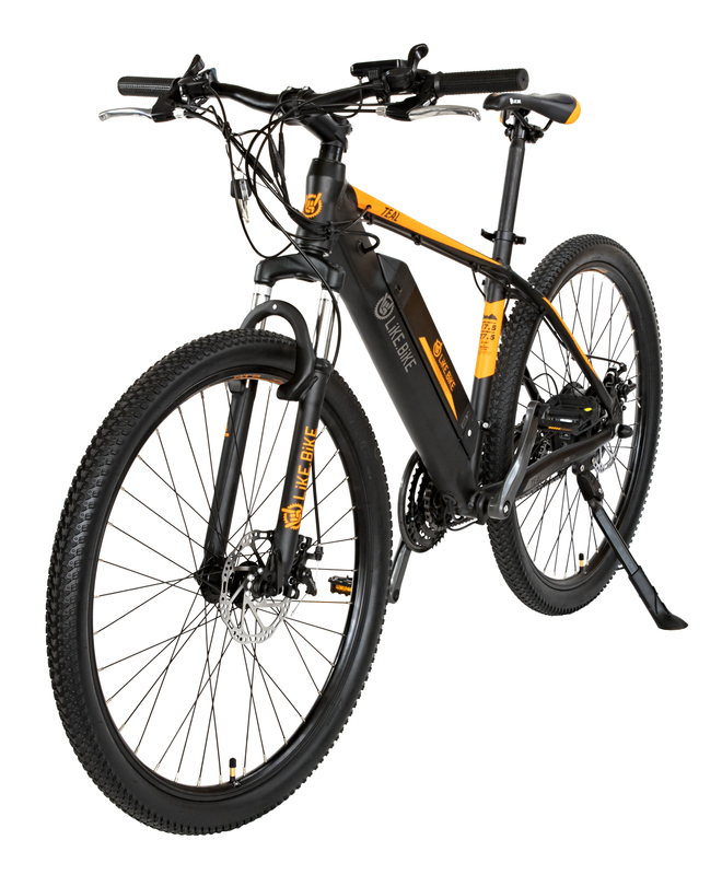 Электровелосипед Like.Bike Teal (Orange-Black) 418 Wh фото