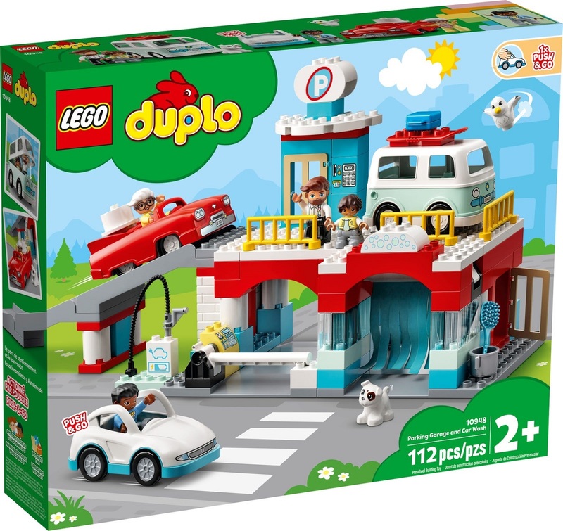 Конструктор LEGO DUPLO Гараж і автомийка 10948 фото