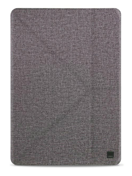 Чохол Uniq Yorker Kanvas - Velvet Mist (Grey) для iPad 10.2 фото