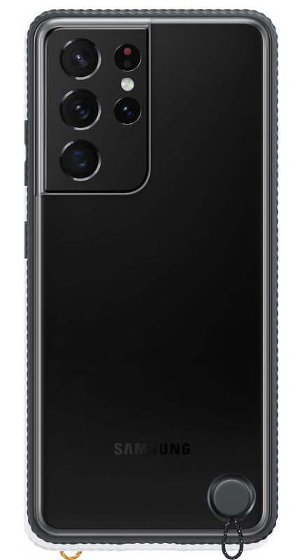 Чохол Samsung Clear Protective Cover (Black) EF-GG998CBEGRU для Samsung Galaxy S21 Ultra фото