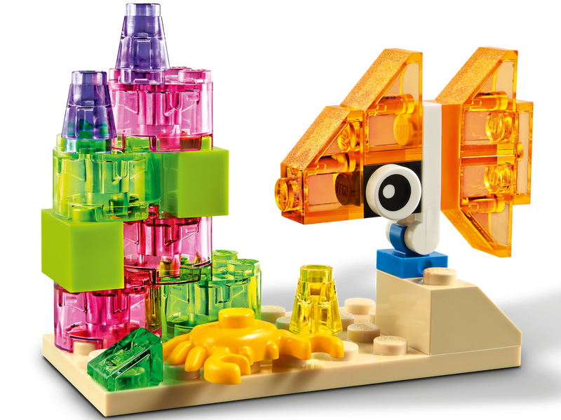 Конструктор LEGO Classic Прозорі кубики 11013 фото