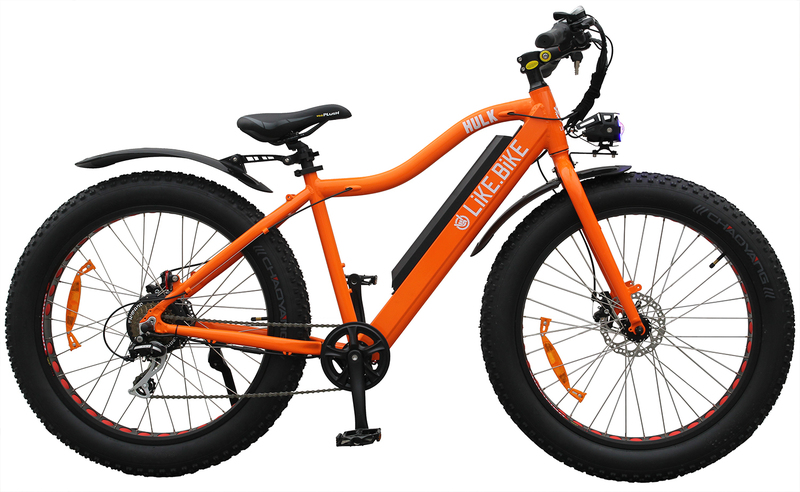Електровелосипед Like.Bike Hulk (Orange) фото