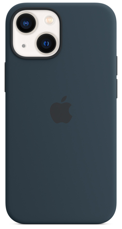 Чохол iPhone 13 mini Silicone Case with MagSafe (Abyss Blue) MM213ZE/A фото