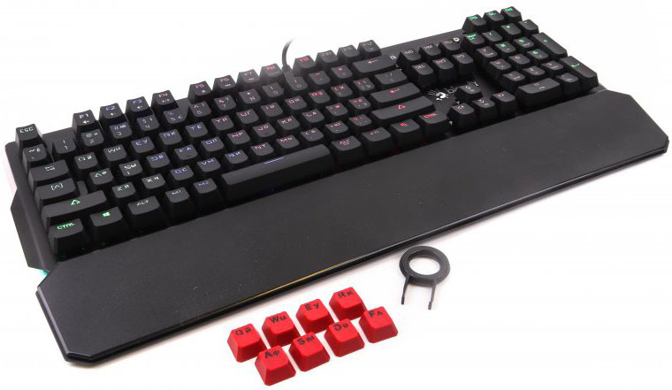 Ігрова клавіатура Bloody A4 Tech B885N (Black) фото