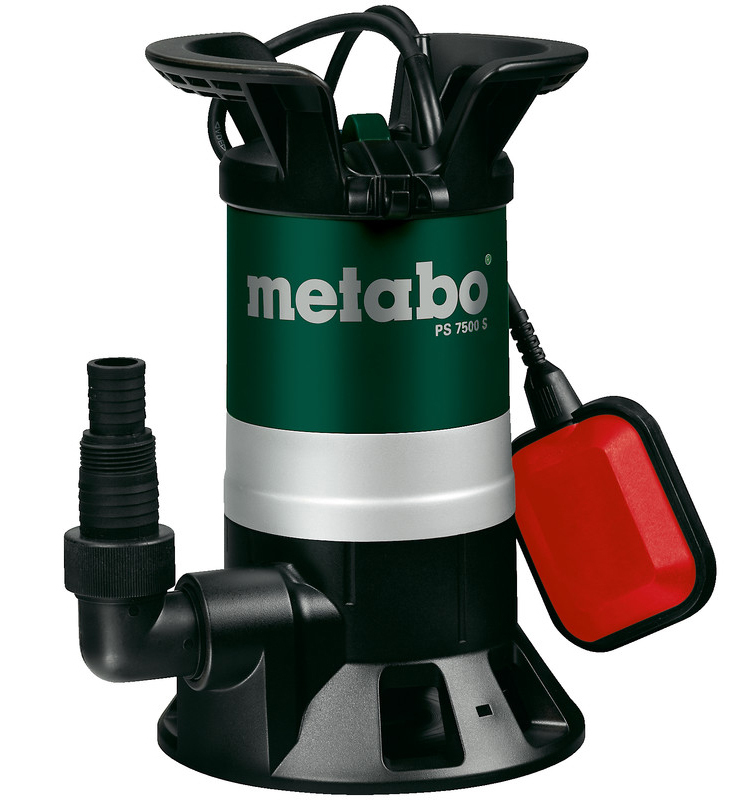 Насос занурювальний Metabo PS 7500 S для брудноi води 0250750000 фото
