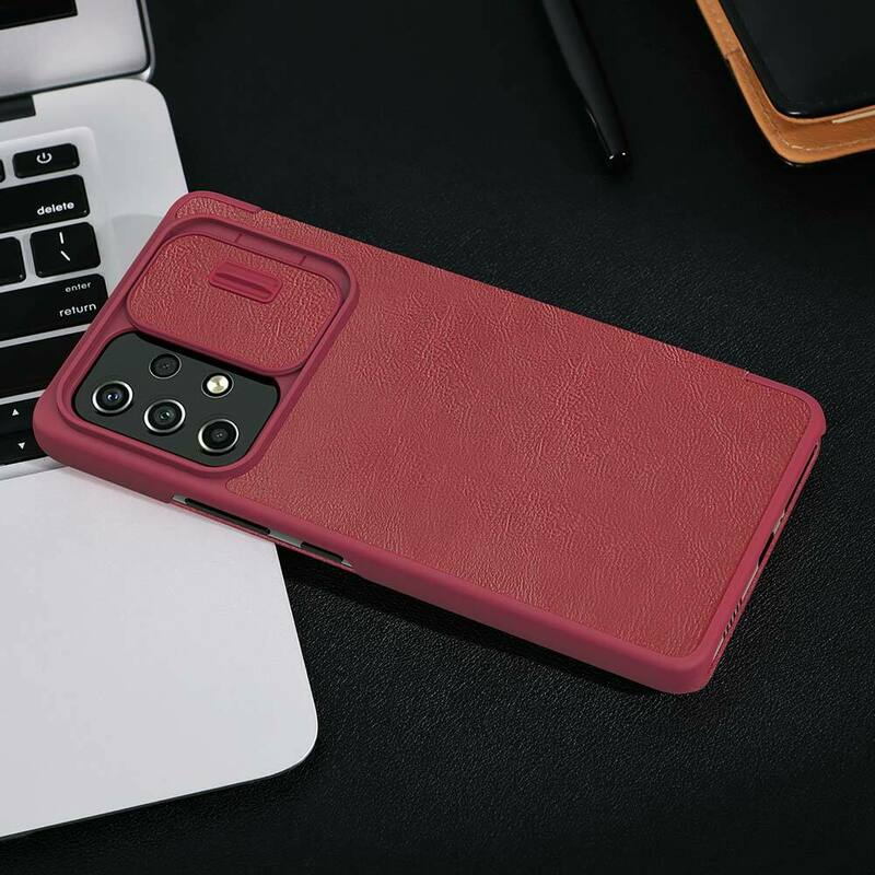 Чохол для Samsung Galaxy A53 Nillkin Qin Pro Leather Case (Red) фото