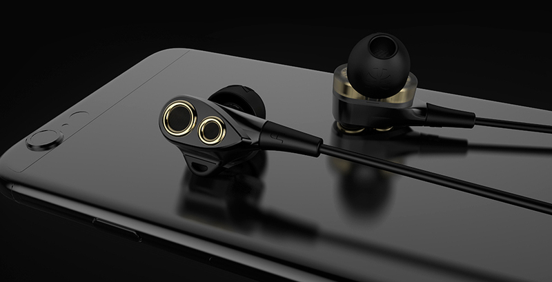 Навушники UiiSii BA-T8 (Black) фото