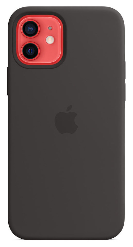 Чохол Silicone Case with MagSafe (Black) MHL73ZE/A для iPhone 12 и iPhone 12 Pro фото