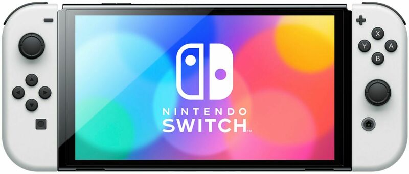 Игровая консоль Nintendo Switch OLED Model (White set) фото
