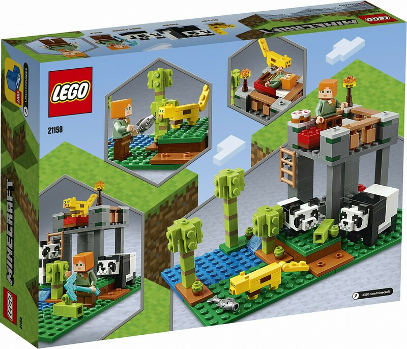 Конструктор LEGO Minecraft Ферма панд 21158 фото
