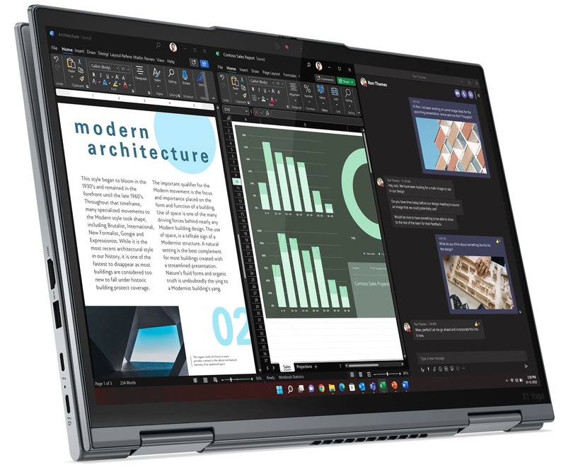 Ноутбук Lenovo ThinkPad X1 Yoga Gen 8 Storm Grey (21HQ0055RA) - фото - №1