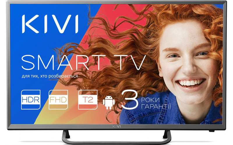 Телевізор Kivi 32" Full HD Smart TV (32FR50BU) - фото - №0