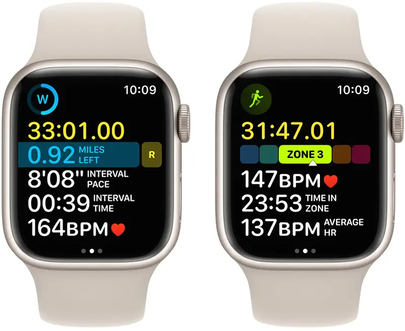 Б/В Apple Watch Series 8 41mm Starlight Aluminum Case with Starlight Sport Band (Це ТОП) - фото - №6