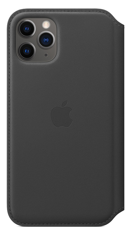 Чохол Apple Leather Folio (Black) MX062ZM / A для iPhone 11 Pro фото