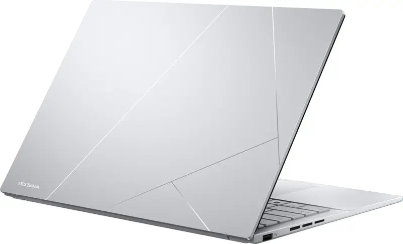 Ноутбук Asus Zenbook 14 OLED UX3405CA-ST1256 Foggy Silver (90NB14W2-M01V30) - фото - №2
