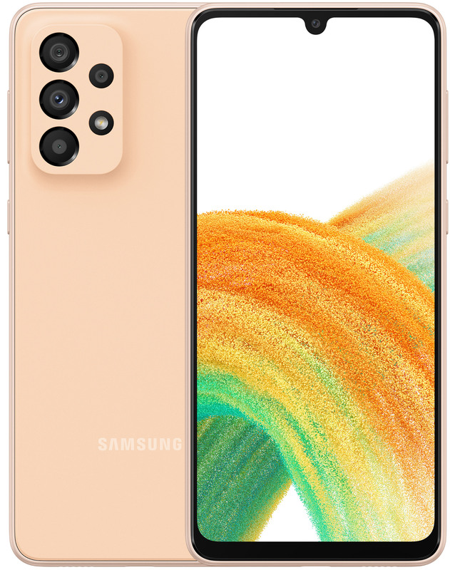 Samsung Galaxy A33 2022 A336B 6/128GB Orange (SM-A336BZOGSEK) фото