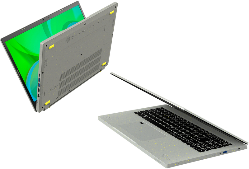 Ноутбук Acer Aspire Vero Green PC AV15-51-545F Volcano Gray (NX.AYCEU.001) - фото - №11