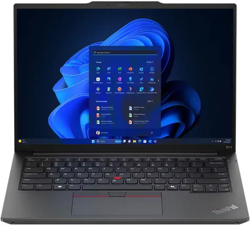 Ноутбук Lenovo ThinkPad E14 Gen 6 Black (21M70013RA) - фото - №0