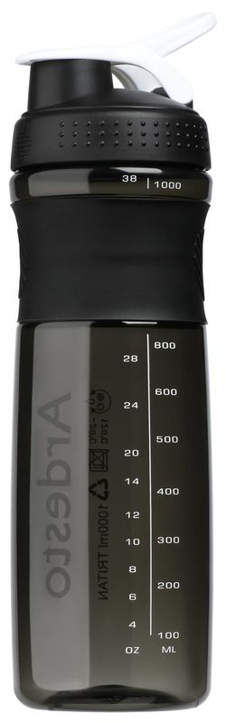 Пляшка для води Ardesto Smart bottle 1000 мл (Black) AR2204TB фото