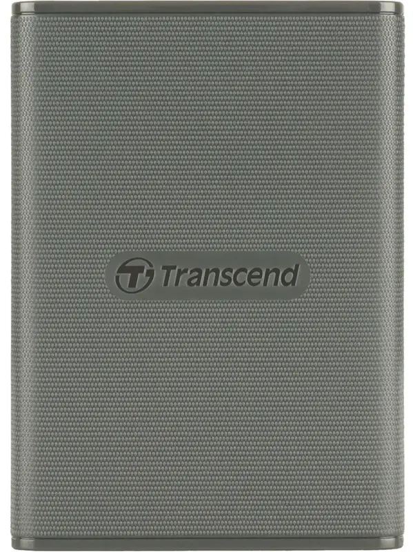 Зовнiшнiй SSD Transcend 2TB USB 3.2 Gen 2x2 Type-C ESD360C R2000/W2000MB/s Сірий - фото - №0