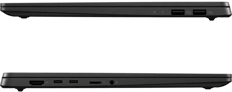 Ноутбук Asus VivoBook S 14 OLED M5406KA-QD072 Neutral Black (90NB15W3-M006B0) - фото - №6