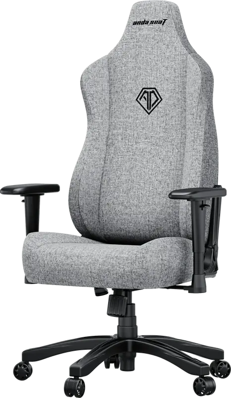 Крісло ігрове Anda Seat Novis Size L Gray Fabric - фото - №4