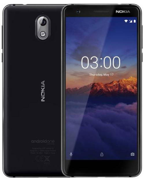 Nokia 3.1 Dual Sim 2/16Gb Black (11ES2B01A01) - фото - №0