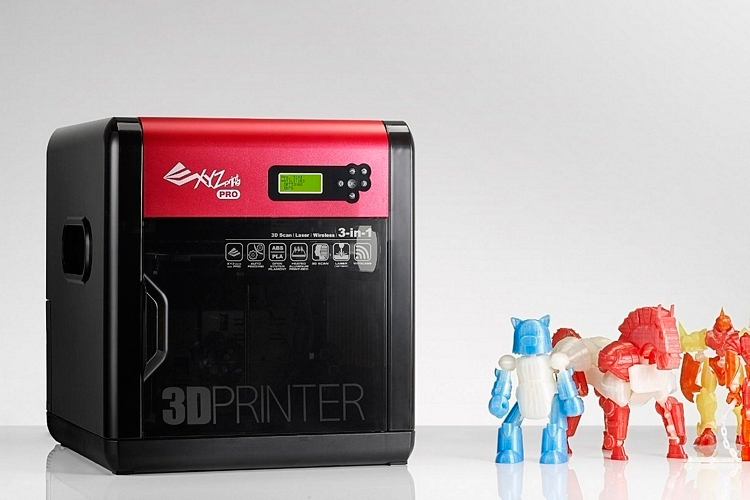 3D принтер XYZprinting da Vinci 1.0 Pro (Red) 3F1AWXEU00B - фото - №4