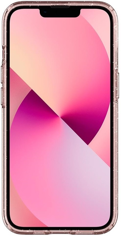 Чохол Spigen для iPhone 13 Liquid Crystal Glitter (Rose Quartz) ACS03517 - фото - №4