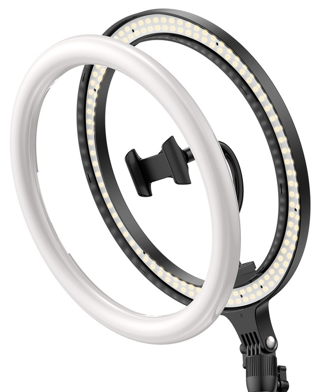 Кільцева світлодіодна LED лампа Baseus Live Stream 10" (Black) CRZB10-A01 фото