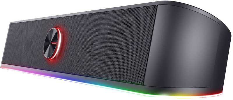 Ігрова акустична система (Звукова панель) GXT 619 Thorne RGB Illuminated Soundbar (Black) 24007_TRUST фото