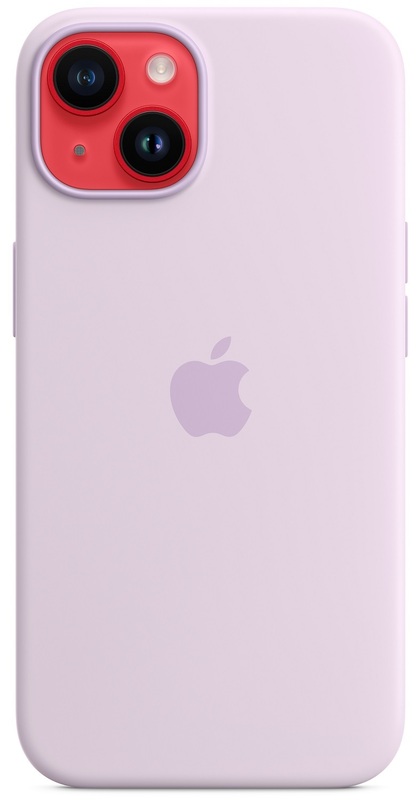 Чохол Apple Silicone Case with MagSafe (Lilac) MPRY3ZE/A для iPhone 14 фото
