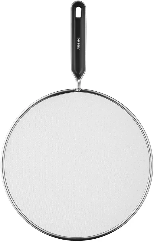 Захисне сито Ardesto Gemini, 28см, нержавіюча сталь, пластик, чорний (AR3028B) - фото - №1