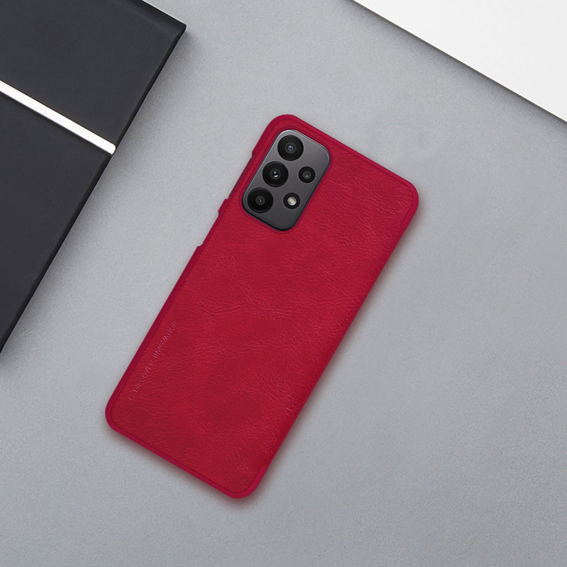Чохол для Samsung Galaxy A23 Nillkin Qin Leather Case (Red) фото