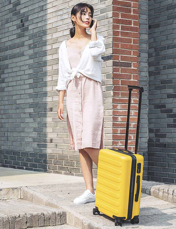 Чемодан Xiaomi Ninetygo Business Travel Luggage 24" (Yellow) 6970055346719 фото
